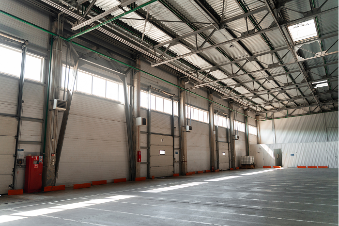 Realizzazione di spazi industriali